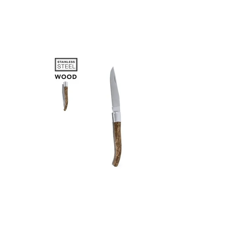 Couteau de Poche Personnalisable Rinex Matières : liège Couleurs : blanc