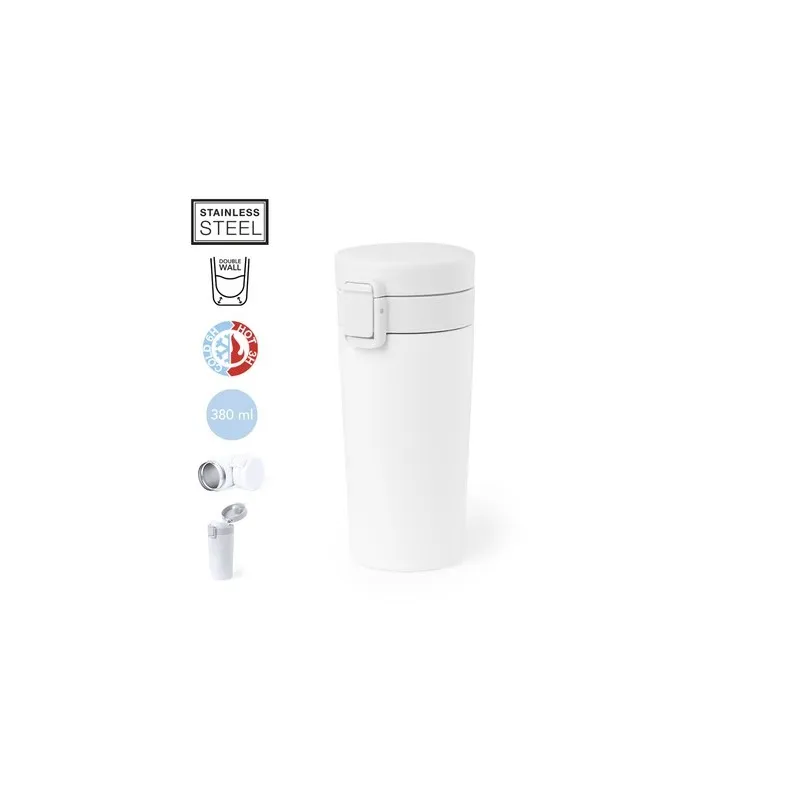 Verre Isotherme Personnalisé Design Thermique Jorlens Matières : coton Taille textile : M objet promotionnel éco-responsable