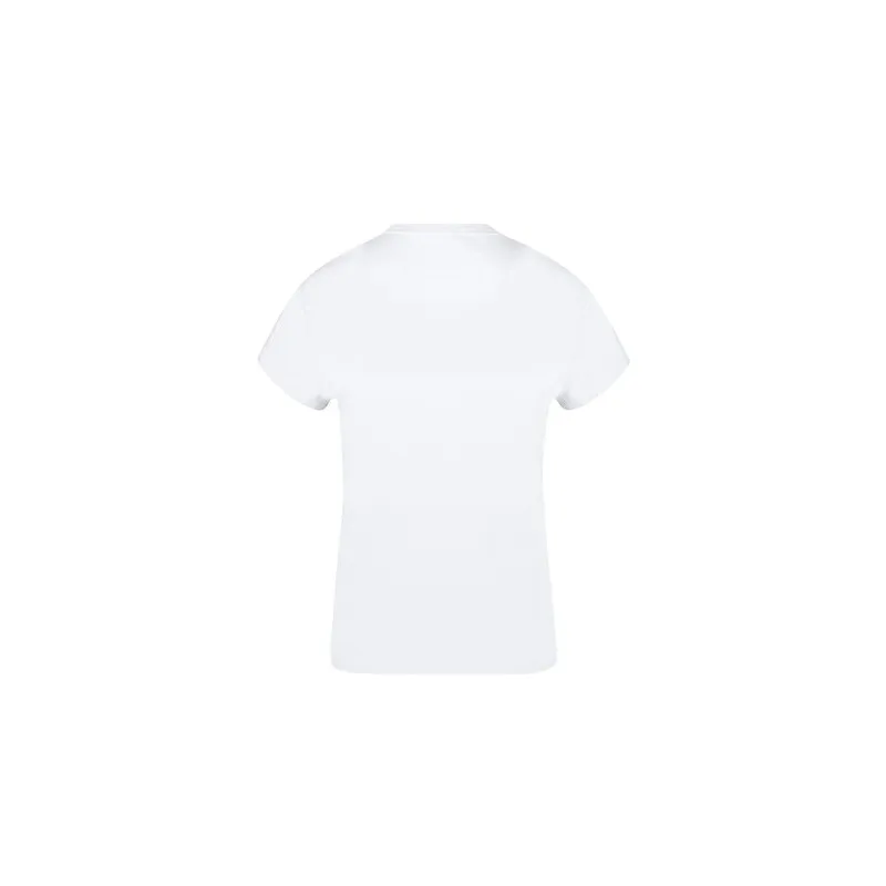 T-Shirt Femme Blanc Confortable et Stylé Personnalisé Seiyo Matières : coton Taille textile : XXL objet publicitaire robuste