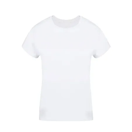 T-Shirt Femme Blanc Confortable et Stylé Personnalisé Seiyo Couleurs : blanc personnalisable avec votre logo