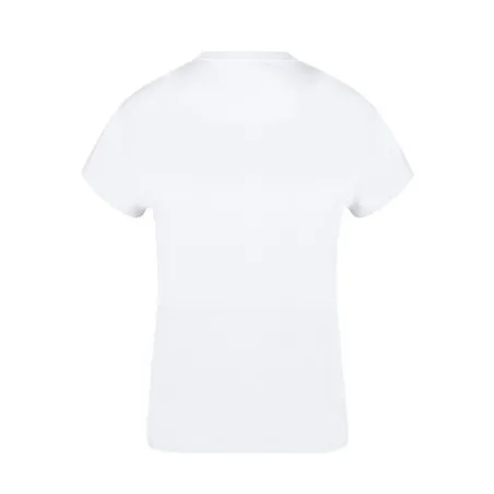 T-Shirt Femme Blanc Confortable et Stylé Personnalisé Seiyo Couleurs : blanc impression logo haute qualité