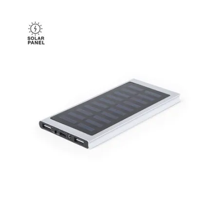 Power Bank Écologique Personnalisée 5000 mAh pas cher - Bernant Matières : acier inoxydable Couleurs : argenté cadeau entreprise