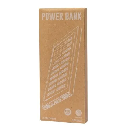 Power Bank Écologique Personnalisée 5000 mAh pas cher - Bernant Matières : acier inoxydable Couleurs : argenté goodies entrepris