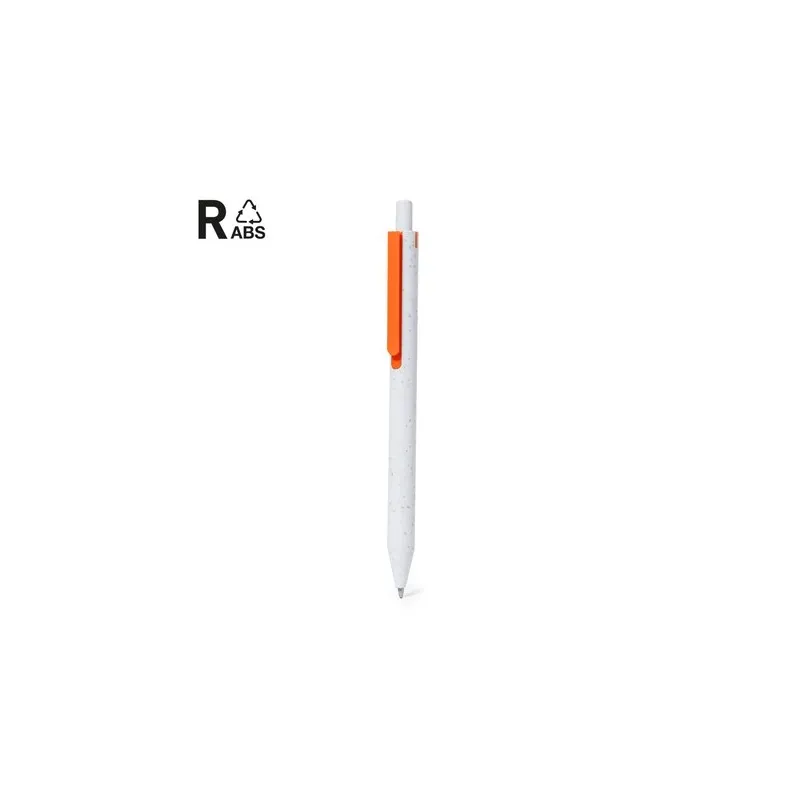 Stylo Écologique Élégant Publicitaire Personnalisé Budox Matières : aluminium Couleurs : orange objet promotionnel éco-responsab