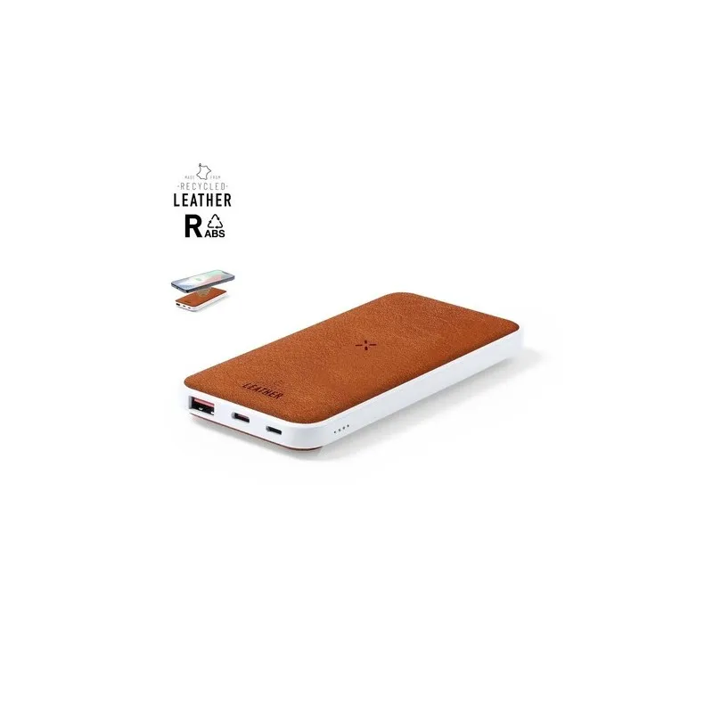Chargeur Écologique Sans Fil Personnalisé Pas Cher - Power Bank Yerry RCS Matières : polyester Couleurs : blanc Pointure : 36/38
