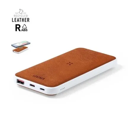 Chargeur Écologique Sans Fil Personnalisé Pas Cher - Power Bank Yerry RCS Matières : polyester Couleurs : blanc Pointure : 36/38