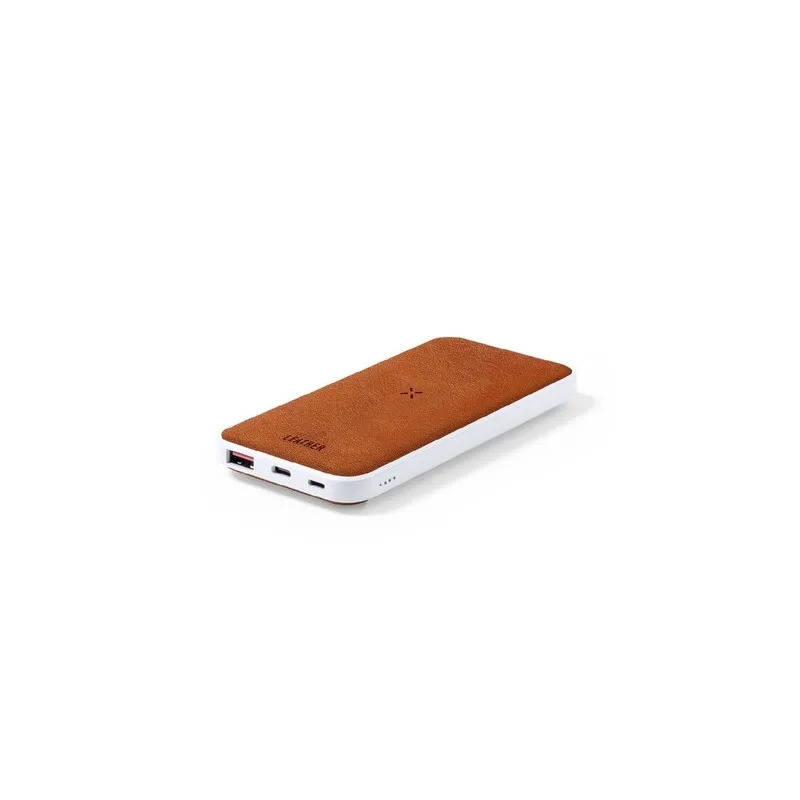 Chargeur Écologique Sans Fil Personnalisé Pas Cher - Power Bank Yerry RCS Matières : polyester Couleurs : blanc Pointure : 36/38