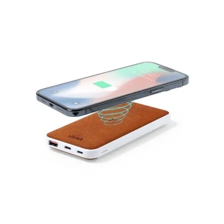 Chargeur Écologique Sans Fil Personnalisé Pas Cher - Power Bank Yerry RCS Matières : polyester Couleurs : blanc Pointure : 36/38