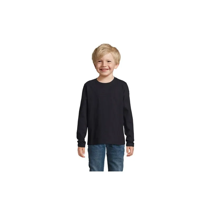 T-shirt Écologique et Confortable 190g pour Enfant - IMPERIAL LSL Matières : coton biologique Taille textile : XL Couleurs : rou