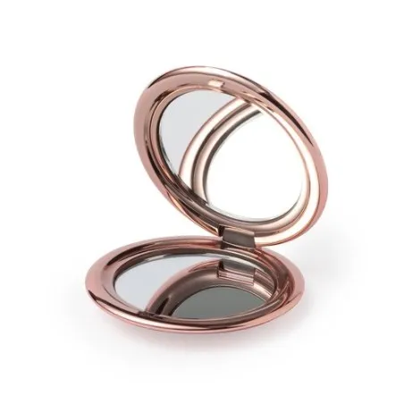 Miroir de poche élégant et personnalisé bien-être Busey pas cher Couleurs : noir personnalisable avec votre logo