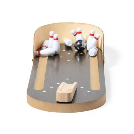 Mini-Jeu Bowling Strike : Amusement en Bois