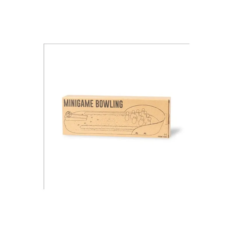Mini-Jeu Bowling Strike : Amusement en Bois