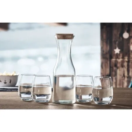 Carafe en verre recyclé 1L PICCA