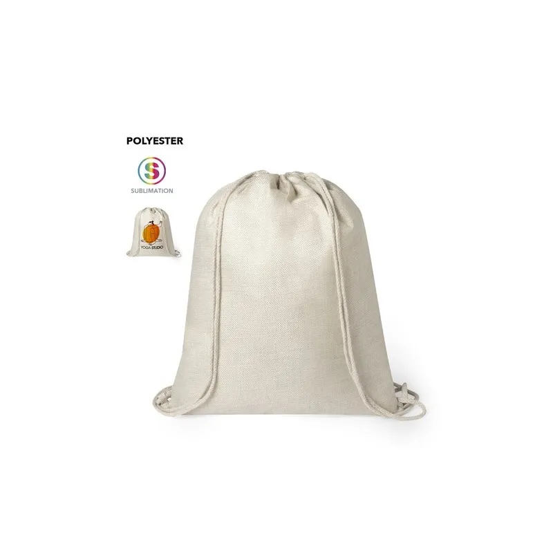 Sac à Dos Écologique et Pratique Sublimation Lizcom Couleurs : vert personnalisable avec votre logo