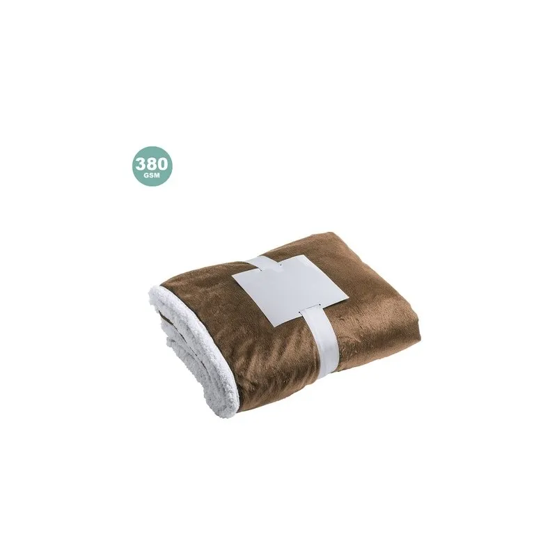 Couverture Personnalisée Élégante et Confortable Lerten pas cher Matières : coton Couleurs : fuchsia marquage laser ultra précis