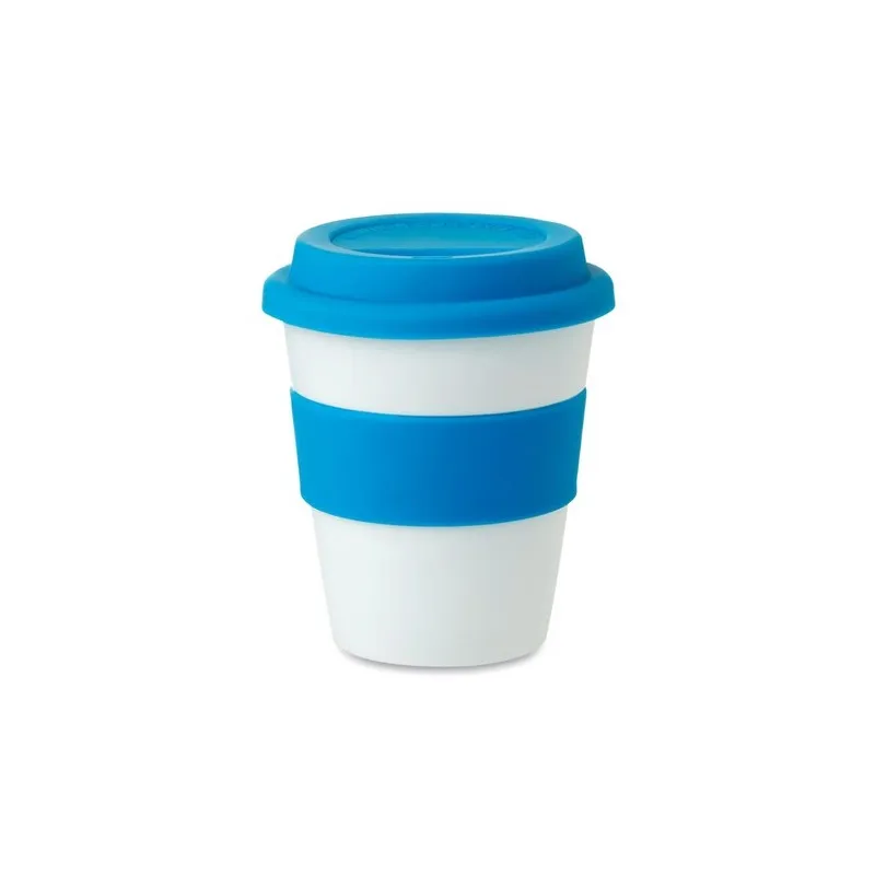 Gobelet Réutilisable PP avec Couvercle Silicone ASTORIA Personnalisé