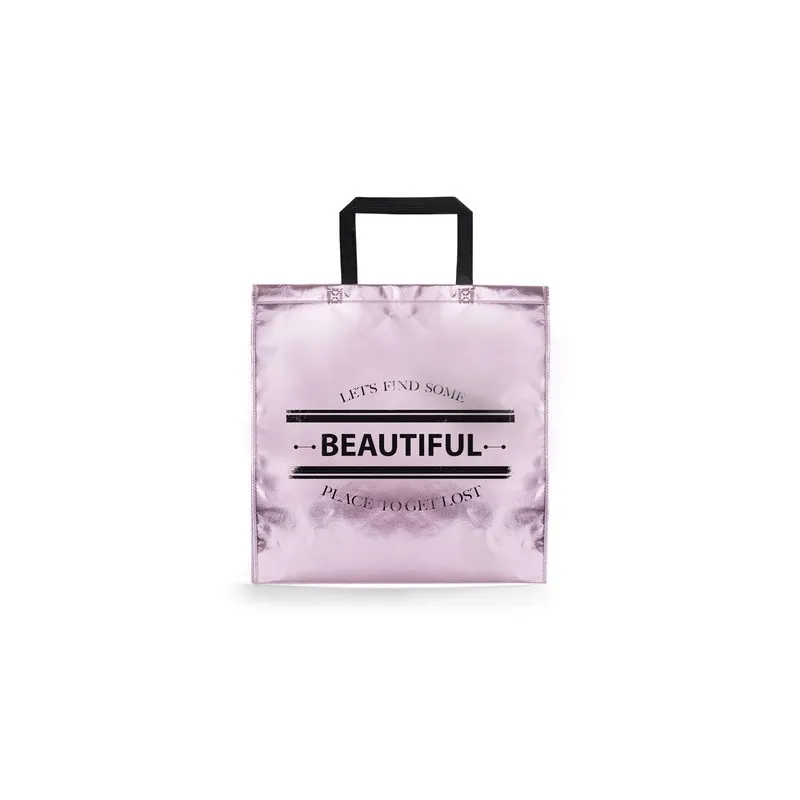 Sac Personnalisé de Shopping Écologique Poznan Couleurs : fuchsia