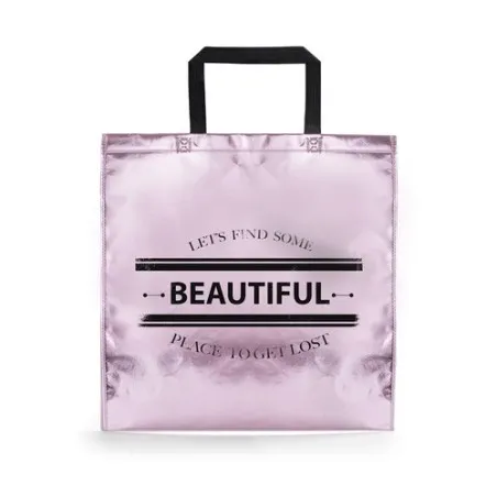 Sac Personnalisé de Shopping Écologique Poznan Couleurs : fuchsia