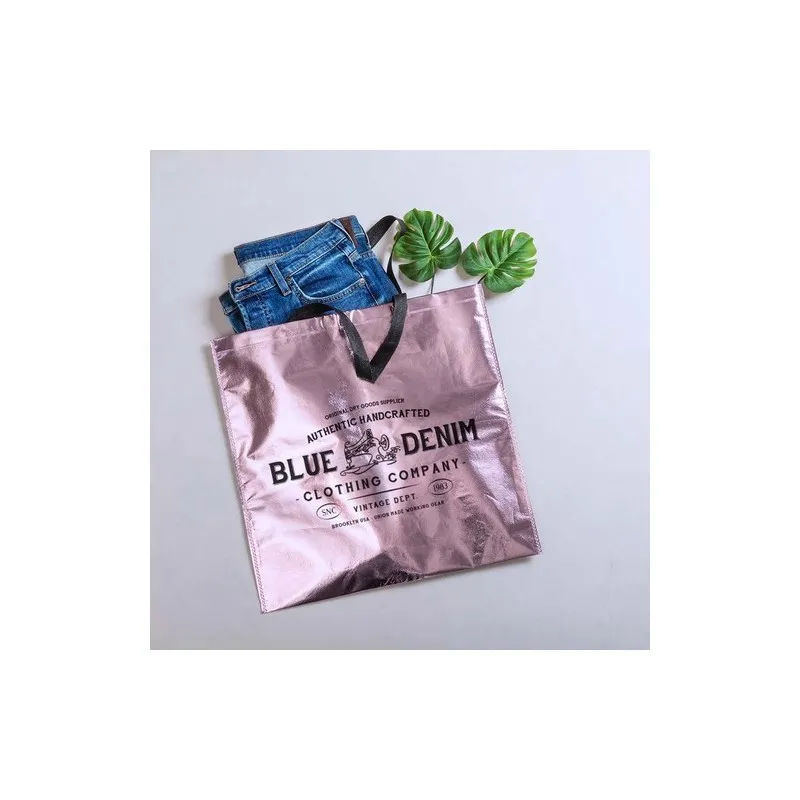 Sac Personnalisé de Shopping Écologique Poznan Couleurs : fuchsia goodies entreprise design