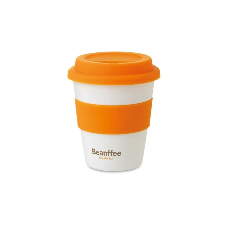 Gobelet Réutilisable PP avec Couvercle Silicone ASTORIA Personnalisé