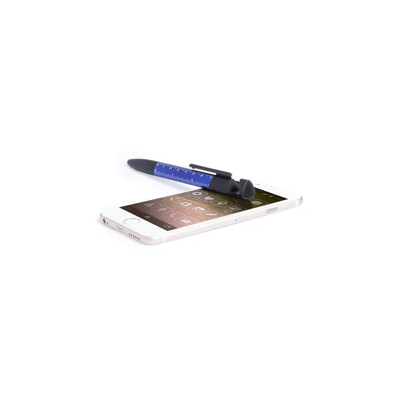 Stylo Multifonction Personnalisé 7 en 1 Écologique Payro Matières : tritan Couleurs : transparent livraison express 24h 48h