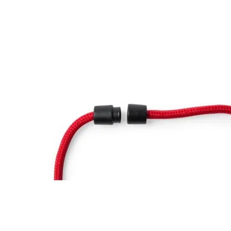 Cordon Personnalisé Publicitaire Écologique - Lanyard Perux Matières : acier inoxydable Couleurs : bleu marine accessoire événem