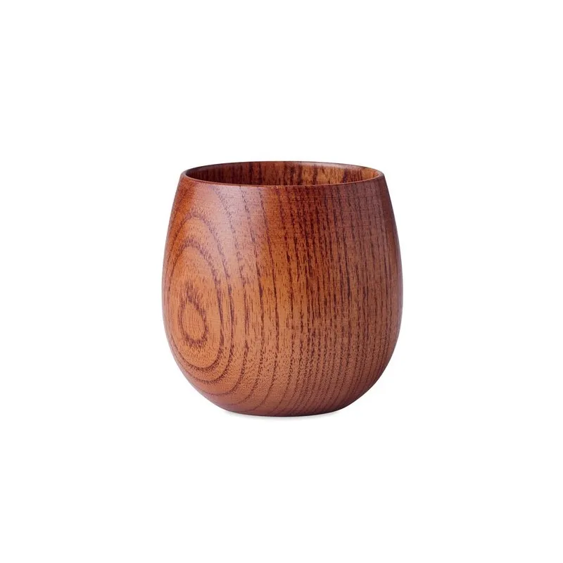 Gobelet en bois de chêne écologique 250 ml personnalisé OVALIS Matières : coton Taille textile : XL Couleurs : gris chiné