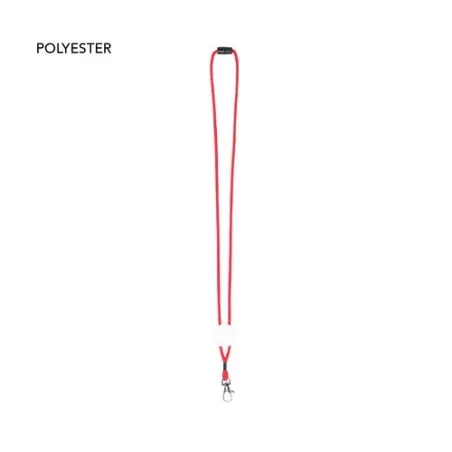 Cordon Personnalisé Publicitaire Écologique - Lanyard Perux Matières : papier recyclé Couleurs : gris objet publicitaire robuste