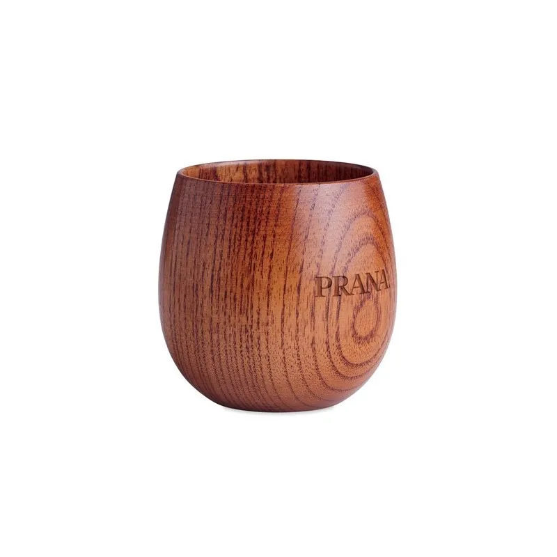 Gobelet en bois de chêne écologique 250 ml personnalisé OVALIS Matières : coton Taille textile : XL Couleurs : gris chiné impres