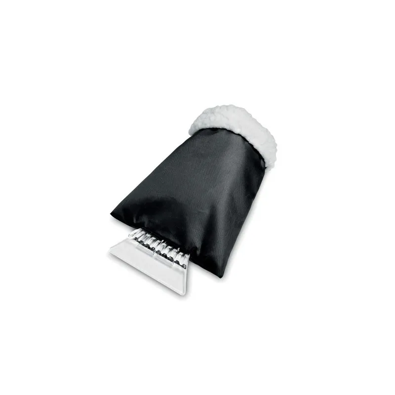 Grattoir à glace pratique et personnalisé avec gant WARMIX Matières : coton Taille textile : XL Couleurs : rouge