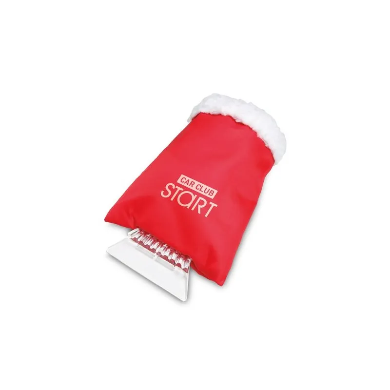 Grattoir à glace pratique et personnalisé avec gant WARMIX Matières : coton Taille textile : L Couleurs : doré objet promotionne