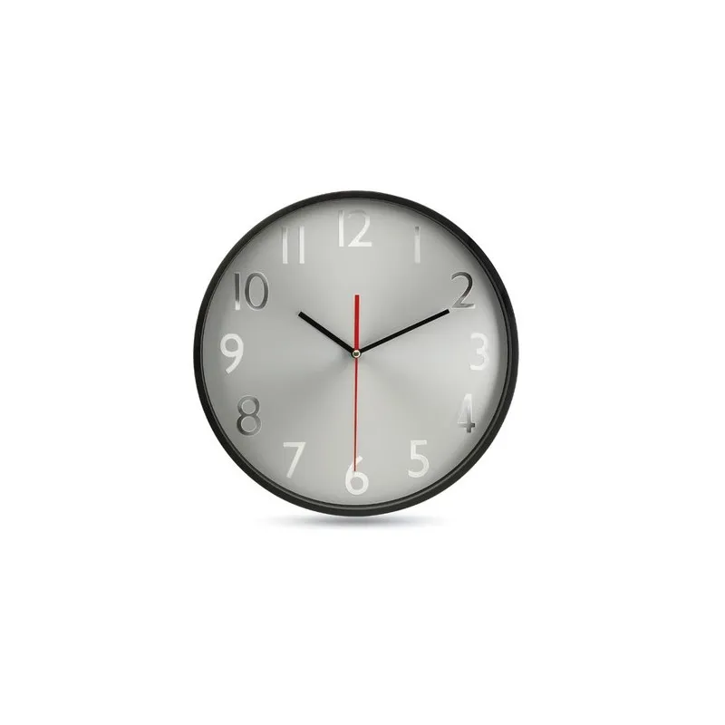 Horloge Murale RONDO Argentée - Élégance et Précision