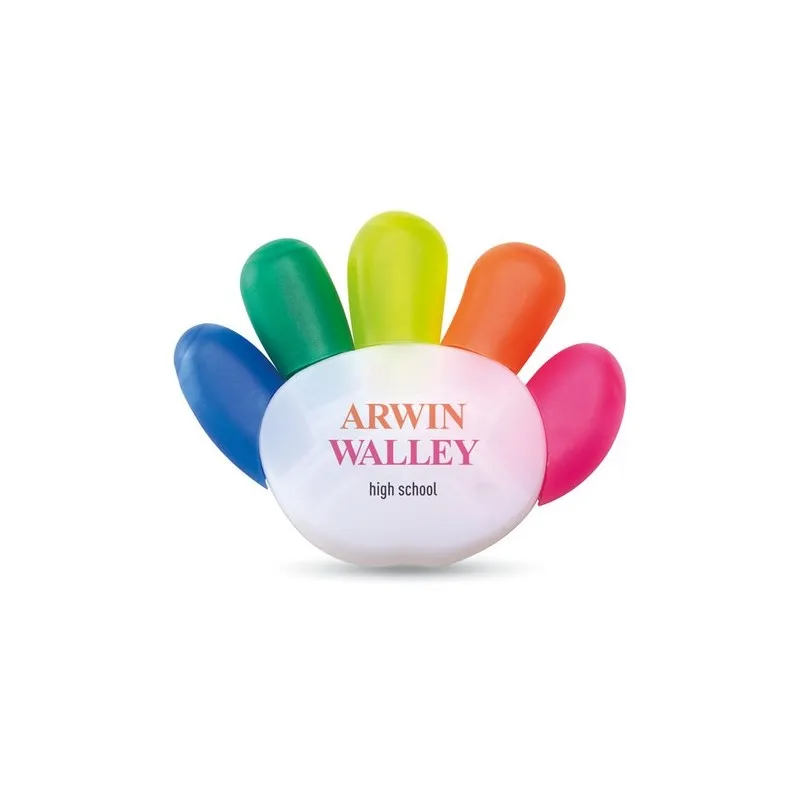 Surligneur 5 Couleurs COLORE - Personnalisable