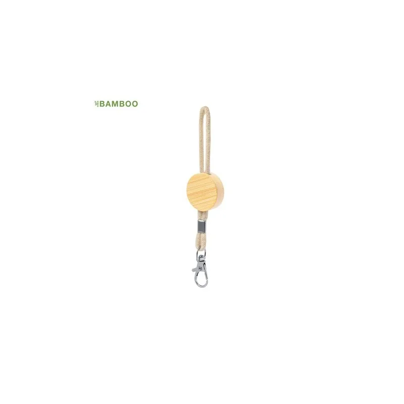 Porte-Clés Écologique Personnalisable Pradim Matières : PET recyclé Couleurs : noir