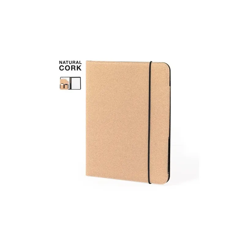 Porte-Documents Écologique Élégant Personnalisé Ohara Matières : PET recyclé Couleurs : noir