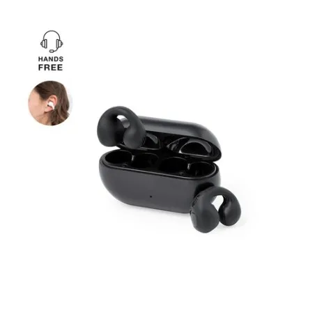 Écouteurs Bluetooth Confort Personnalisé pas cher Clip Gemston Matières : bambou Couleurs : bois goodies publicitaire événementi