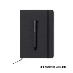 Set Personnalisé de Cahier et Stylo Nimaly Matières : coton Couleurs : pierre 2