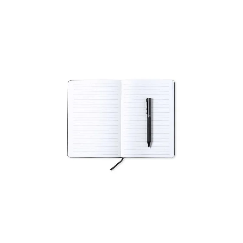 Set Personnalisé de Cahier et Stylo Nimaly Matières : coton Couleurs : pierre impression haute définition