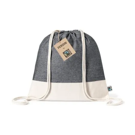 Sac à Dos Écologique Confortable Personnalisé Ferdin Fairtrade Matières : coton Couleurs : ivoire impression haute définition