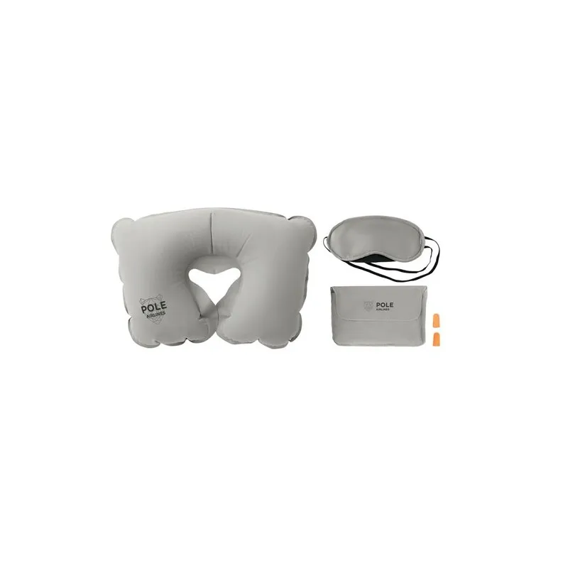 Set Voyage Confort TRAVELPLUS : Oreiller, Masque & Bouchons