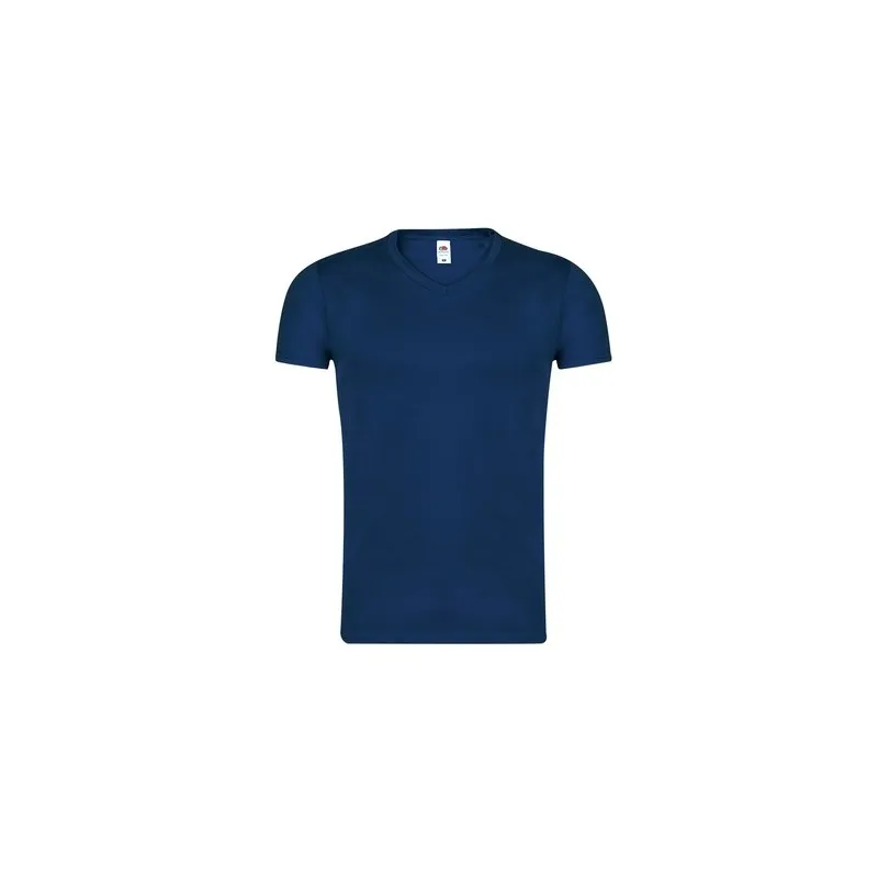 T-Shirt V-Neck Personnalisé Adulte Couleur Iconic Fruit of the Loom Matières : métal Couleurs : marron cadeau collaborateur prem