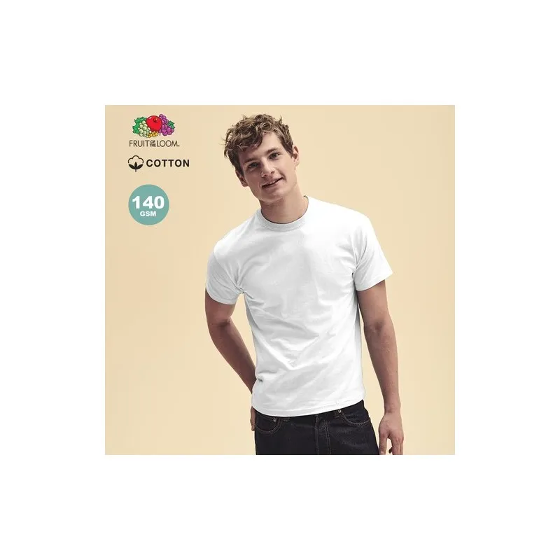 T-Shirt Adulte Blanc Original T - Élégance et Confort