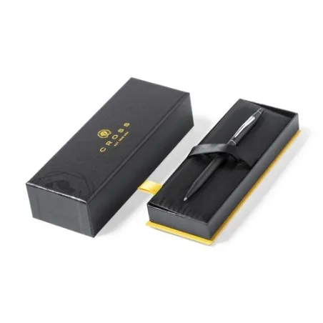 Stylo publicitaire raffiné Classic Click Couleurs : argenté mat Matières : acier inoxydable recyclé marquage laser ultra précis