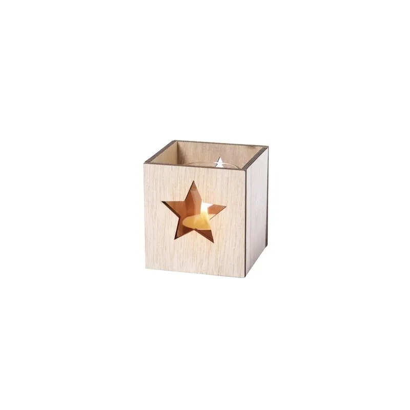 Bougie aromatique personnalisée élégante et parfumée Keylax Matières : polypropylène (PP) Couleurs : marron cadeau collaborateur