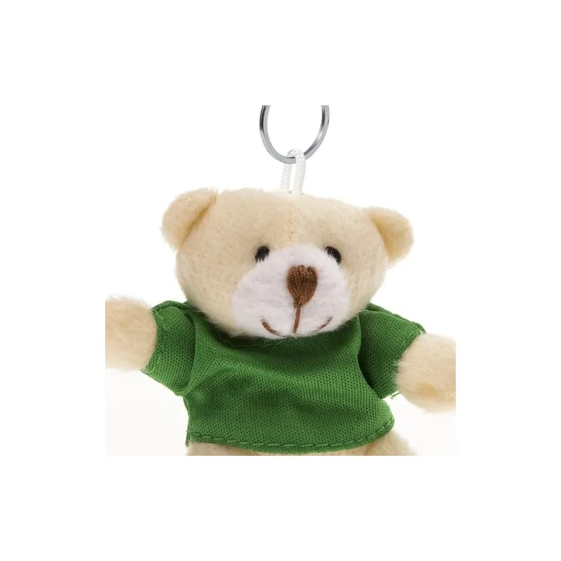 Porte-Clés Peluche Personnalisé Unique - Tedchain Matières : polyester Taille textile : M Couleurs : orange marquage laser ultra