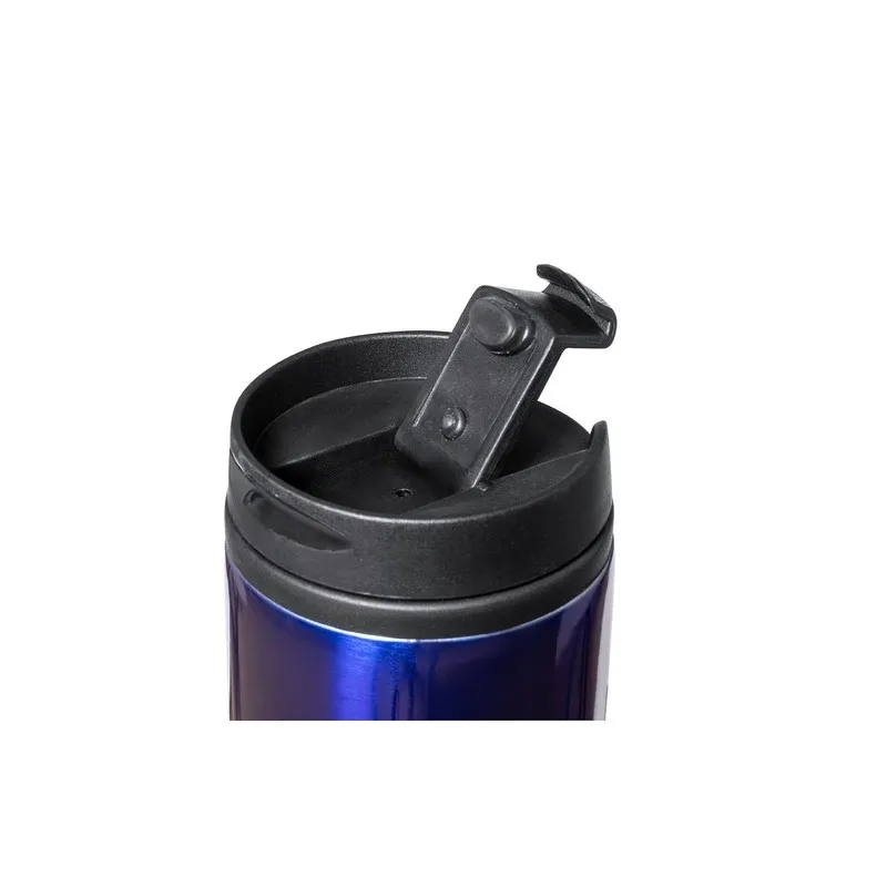 Mug Isotherme Personnalisé Écologique Citrox Couleurs : noir objet promo petit budget