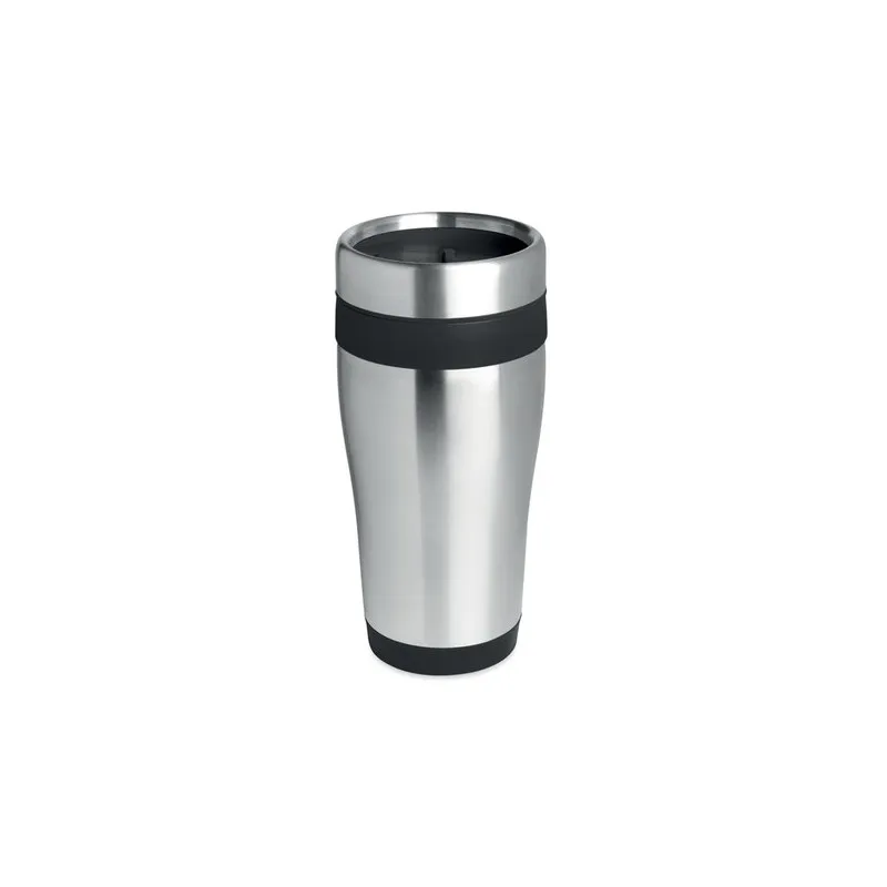 Tasse Isotherme Personnalisée 455 ml en Inox - TRAM Matières : PET recyclé Couleurs : blanc