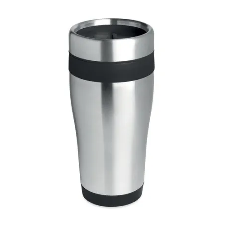 Tasse Isotherme Personnalisée 455 ml en Inox - TRAM Matières : PET recyclé Couleurs : blanc