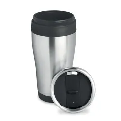 Tasse Isotherme Personnalisée 455 ml en Inox - TRAM Matières : PET recyclé Couleurs : blanc 2