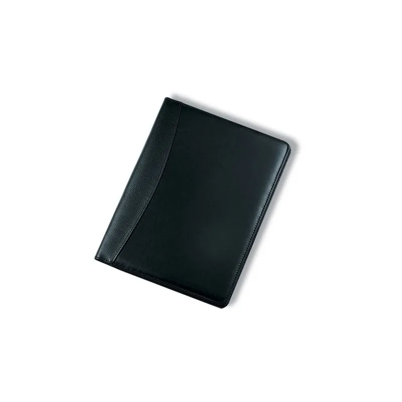 Conférencier A4 en PU personnalisé NADIA Couleurs : rouge personnalisable avec votre logo